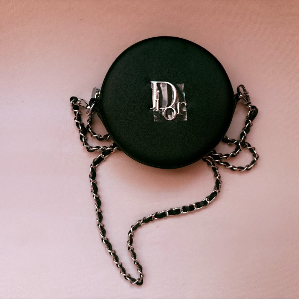 Gift with Purchase. Dior Black Crossbody Bag with Chain Strap